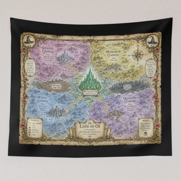 Item preview, The Land of Oz designed and sold by cryolith7454.
