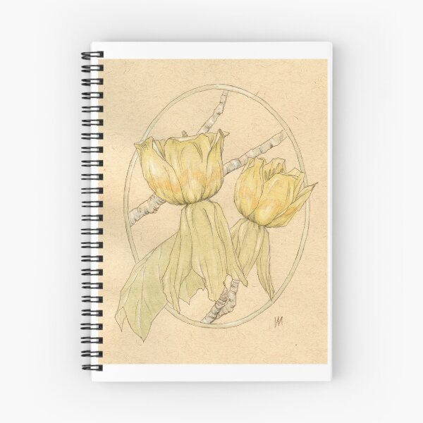 Item preview, Art Nouveau Tulip Poplar designed and sold by Groovy Gilded Age.