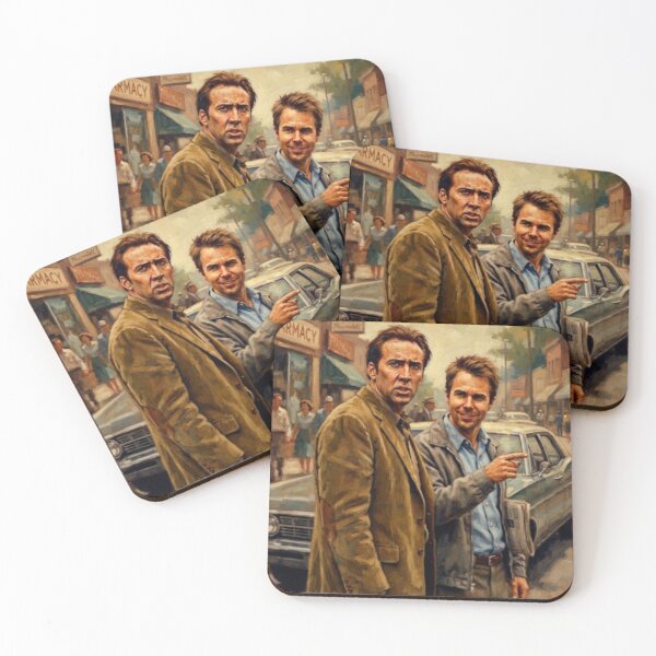 Item preview, Matchstick Men Crime Comedy Fine Art Tribute designed and sold by Art's Diner.