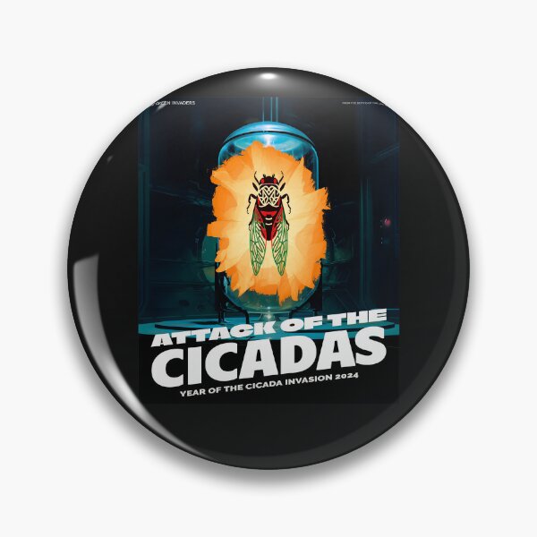 Item preview, Cicada attack ,invasion tour Insect Lovers designed and sold by erozzz.