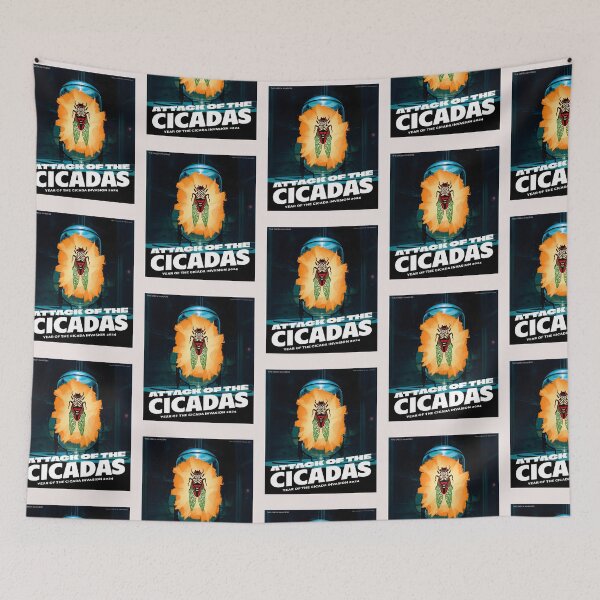 Item preview, Cicada attack ,invasion tour Insect Lovers designed and sold by erozzz.