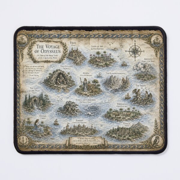 Item preview, The Voyage of Odysseus designed and sold by cryolith7454.