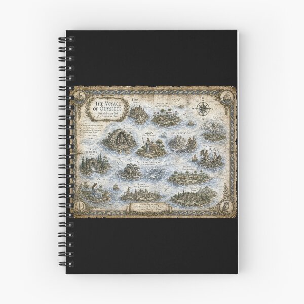 Item preview, The Voyage of Odysseus designed and sold by cryolith7454.