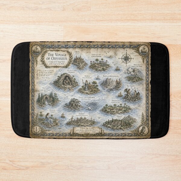 Item preview, The Voyage of Odysseus designed and sold by cryolith7454.