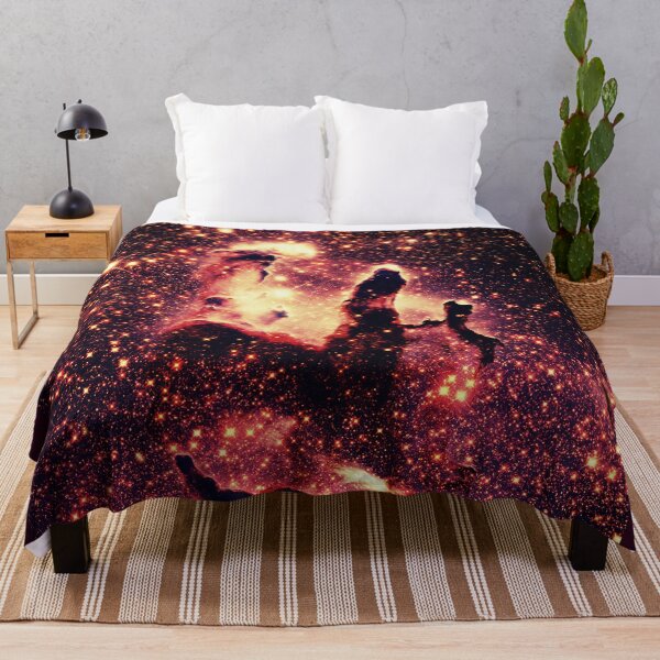 Item preview, Pillars of Creation Eagle Nebula Dark Magenta Rose Gold designed and sold by 2sweetsDesign.