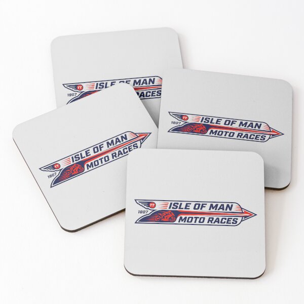 Item preview, Isle of Man Moto Races Racing Arrow TT Biker Logo designed and sold by KiwiRider.