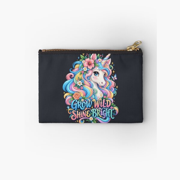 Item preview, Grow Wild Shine Bright – Magical Pastel Unicorn designed and sold by Williams Anderson.