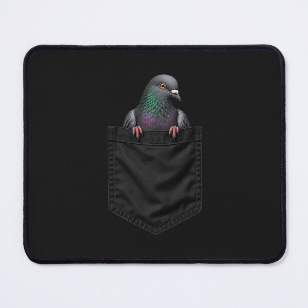 Item preview, Pocket pigeon – Urban bird in a black pocket designed and sold by yayor.