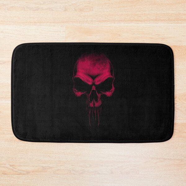 Item preview, Dark Red Dripping Skull Gritty Gothic Art designed and sold by ERODED SELF.
