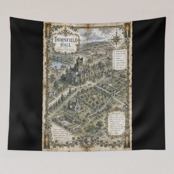 Item preview, Thornfield Hall designed and sold by cryolith7454.