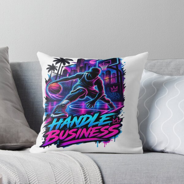 Item preview, Handle Business - Neon Streetball Basketball Design designed and sold by GameTime-Gear.