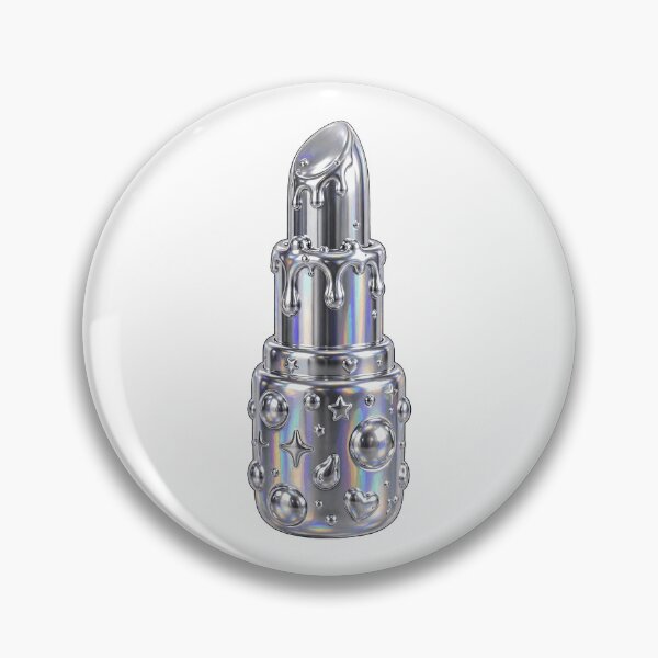 Item preview, Puffy Inflated Chrome Lipstick designed and sold by Teeny Quities.
