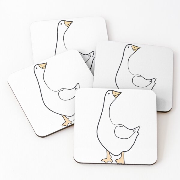 Item preview, Cartoon Illustrated Goose designed and sold by DeusVultDarling.