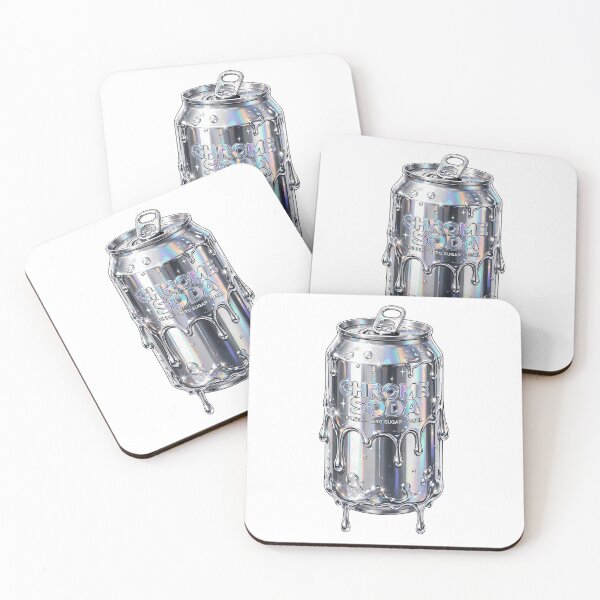 Artikelvorschau, Puffy Chrome Silver Soda Dose entworfen und verkauft von Teeny Quities.