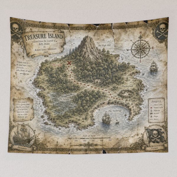 Item preview, Treasure Island designed and sold by cryolith7454.