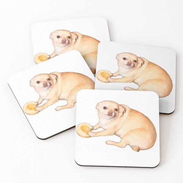 Item preview, Dog caught eating bread Meme designed and sold by Sommer Studio Designs.