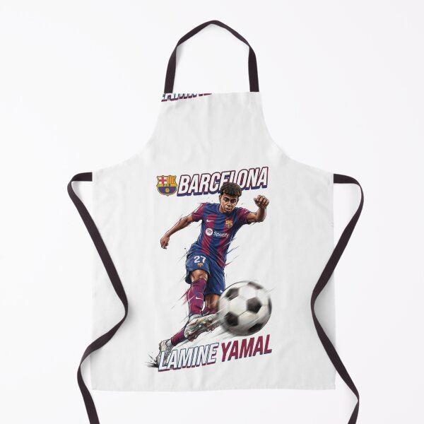 Item preview, Lamine Yamal FC Barcelona Dynamic Soccer Illustration designed and sold by annaarthk.