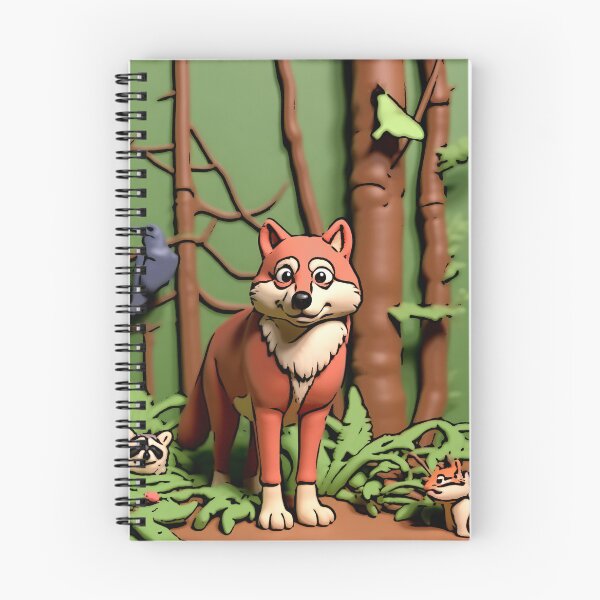 Item preview, Magical Forest - Forest Animals designed and sold by NaturePrints.