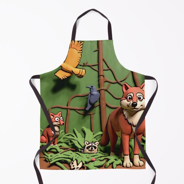 Item preview, Magical Forest - Forest Animals designed and sold by NaturePrints.