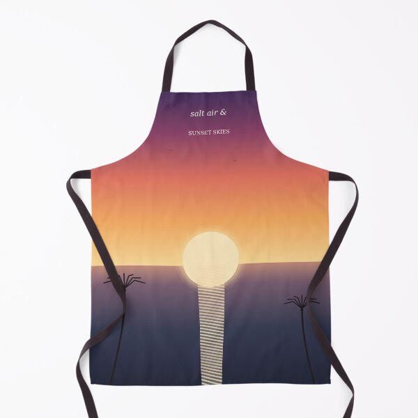 Item preview, Salt Air Sunset Skies Beach Palm Tree Poster designed and sold by kd2010.