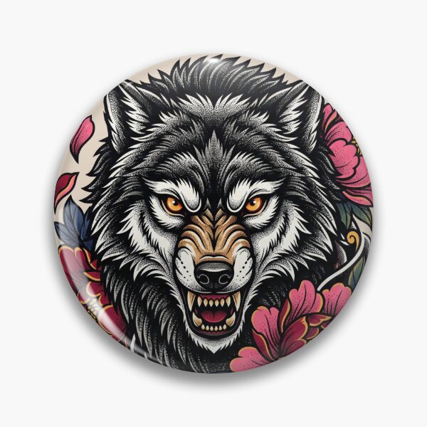 Item preview, Wolf Tattoo designed and sold by Tnerv.