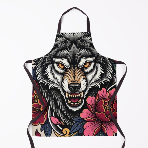 Item preview, Wolf Tattoo designed and sold by Tnerv.