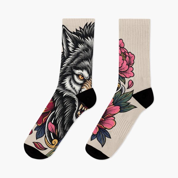 Item preview, Wolf Tattoo designed and sold by Tnerv.