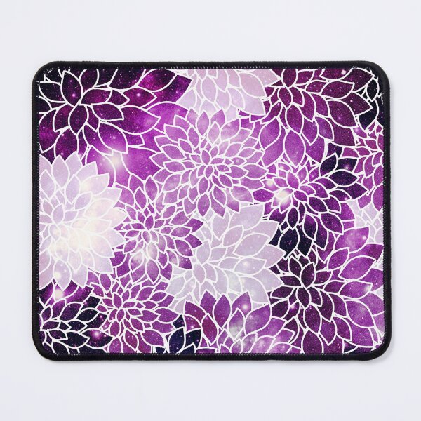 Item preview,  Space Dahlias Purple  designed and sold by 2sweetsDesign.