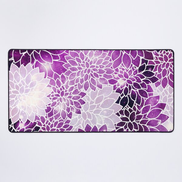 Item preview,  Space Dahlias Purple  designed and sold by 2sweetsDesign.