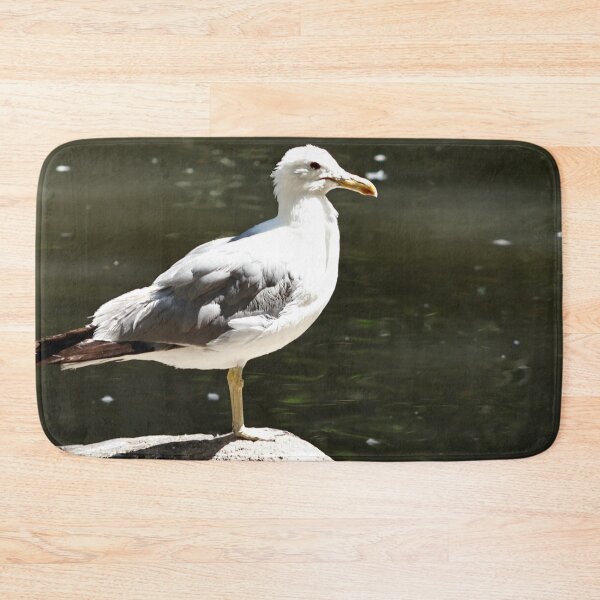 Item preview, California Seagull on top of Rock designed and sold by WilesNailsPower.
