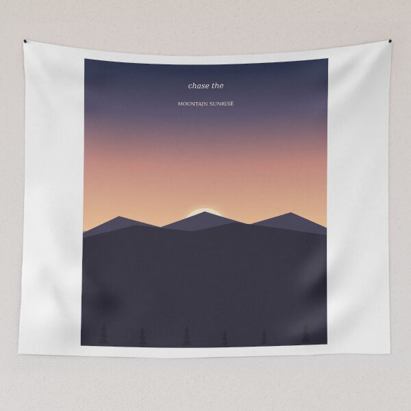 Item preview, Chase The Mountain Sunrise Poster designed and sold by kd2010.