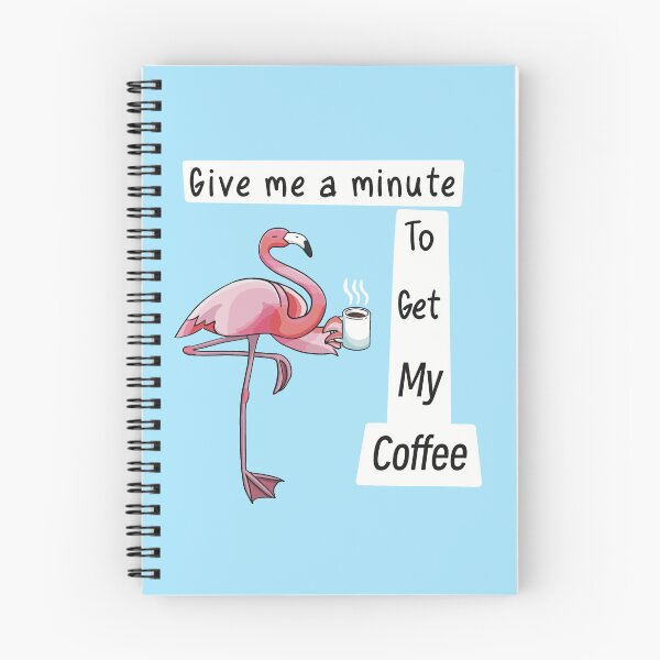 Item preview, Flamingo Coffee (boxed text) designed and sold by Can-See-Zee.