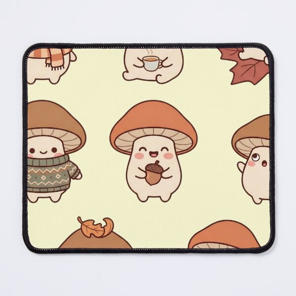 Item preview, Kawaii Cozy Autumn Mushroom Sticker Pack – Cute Fall Mushroom designed and sold by Kawai Store.