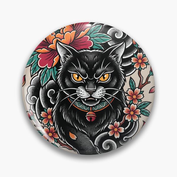 Item preview, Black Cat Tattoo designed and sold by Tnerv.