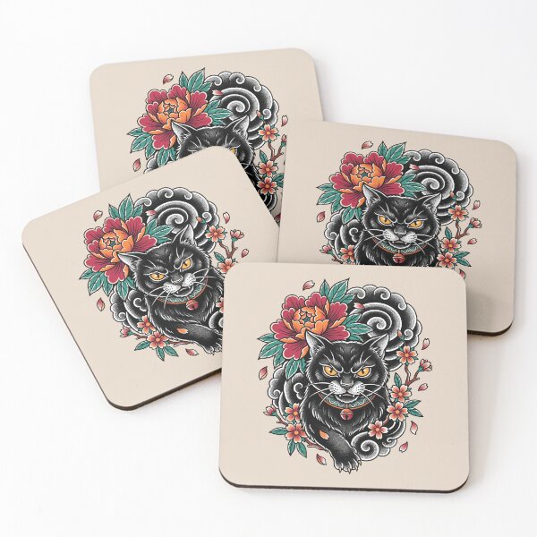 Item preview, Black Cat Tattoo designed and sold by Tnerv.