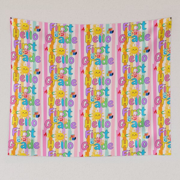 Item preview, Kindergarten Hello First Grade Pre-K back to school designed and sold by erozzz.