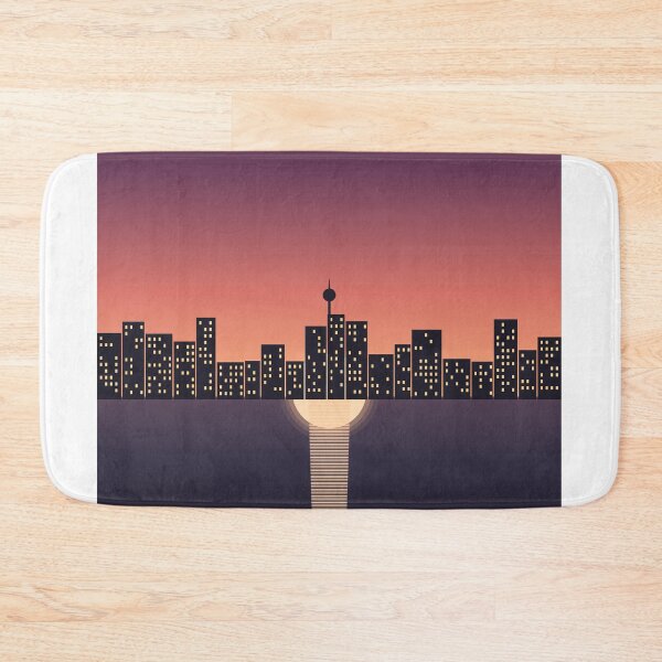 Item preview, Berlin Evenings City Skyline Poster designed and sold by kd2010.