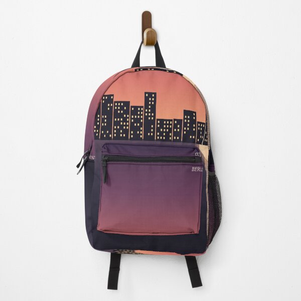 Item preview, Berlin Evenings City Skyline Poster designed and sold by kd2010.