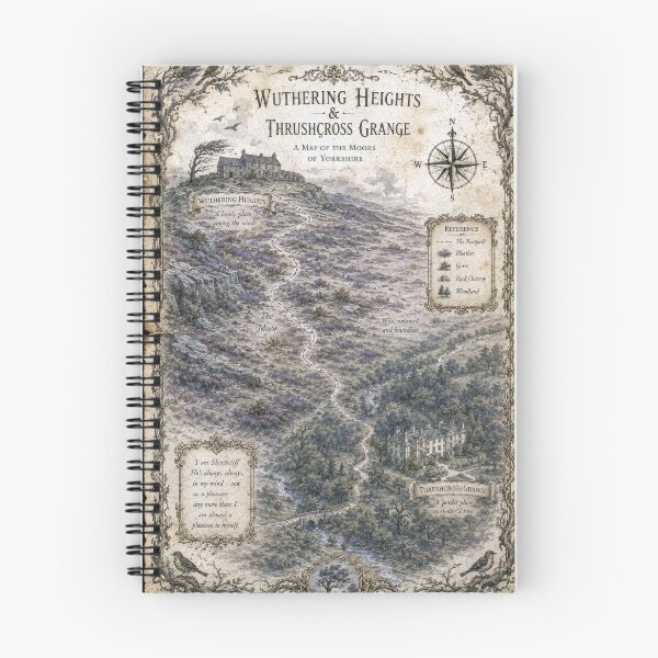 Item preview, Wuthering Heights & Thrushcross Grange designed and sold by cryolith7454.