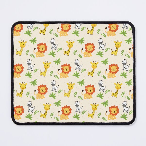 Item preview, Cute Jungle Animals Seamless Pattern designed and sold by Sietiva Diseño Creativo.