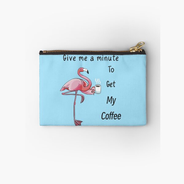 Item preview, Flamingo Coffee (black text) designed and sold by Can-See-Zee.