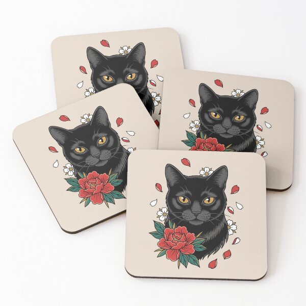 Item preview, Black Cat Tattoo designed and sold by Tnerv.