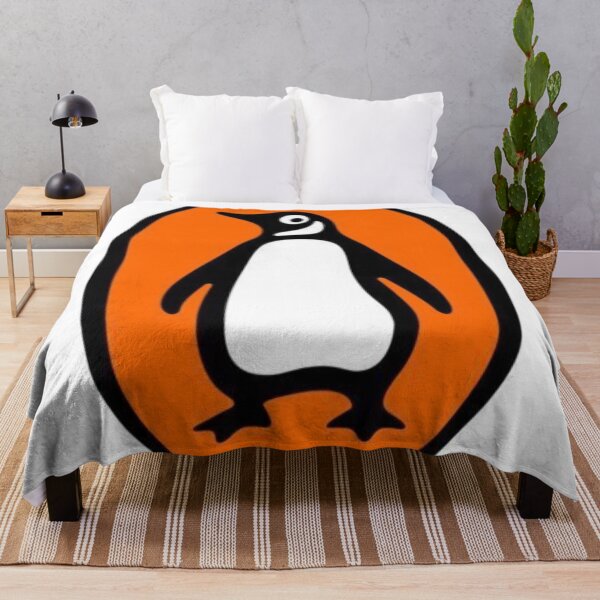 Item preview, Vintage Penguin Orange Badge designed and sold by GreenxGreen.