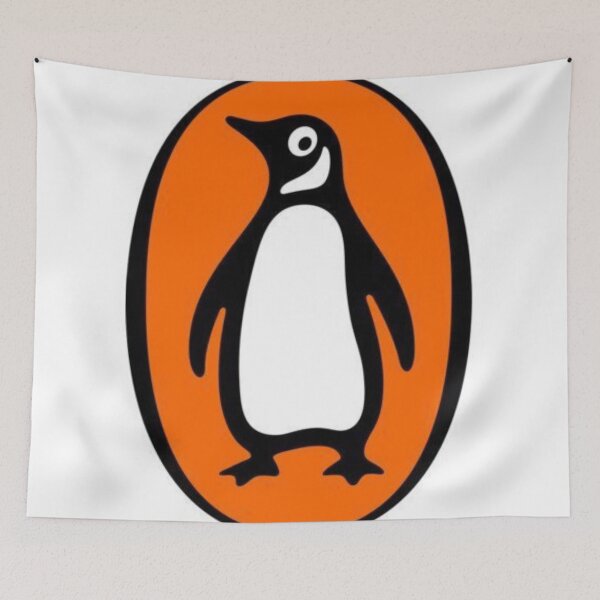 Item preview, Vintage Penguin Orange Badge designed and sold by GreenxGreen.