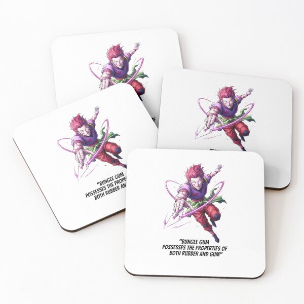 Item preview, Hisoka Morrow Bungee Gum Quote Anime Artwork designed and sold by FreakToons.