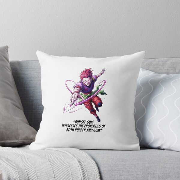Item preview, Hisoka Morrow Bungee Gum Quote Anime Artwork designed and sold by FreakToons.