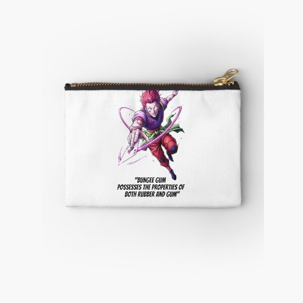 Item preview, Hisoka Morrow Bungee Gum Quote Anime Artwork designed and sold by FreakToons.