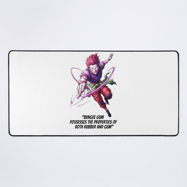 Item preview, Hisoka Morrow Bungee Gum Quote Anime Artwork designed and sold by FreakToons.