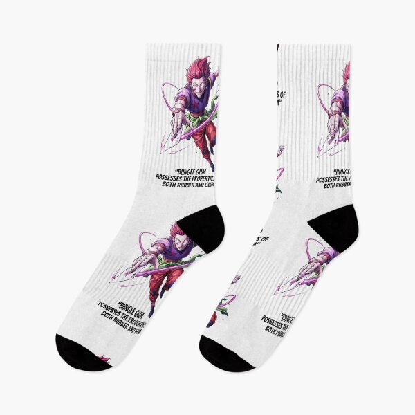 Item preview, Hisoka Morrow Bungee Gum Quote Anime Artwork designed and sold by FreakToons.