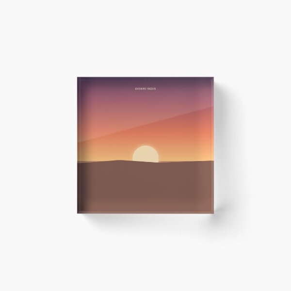 Item preview, Wild Desert Skies Cactus Sunset Poster designed and sold by kd2010.